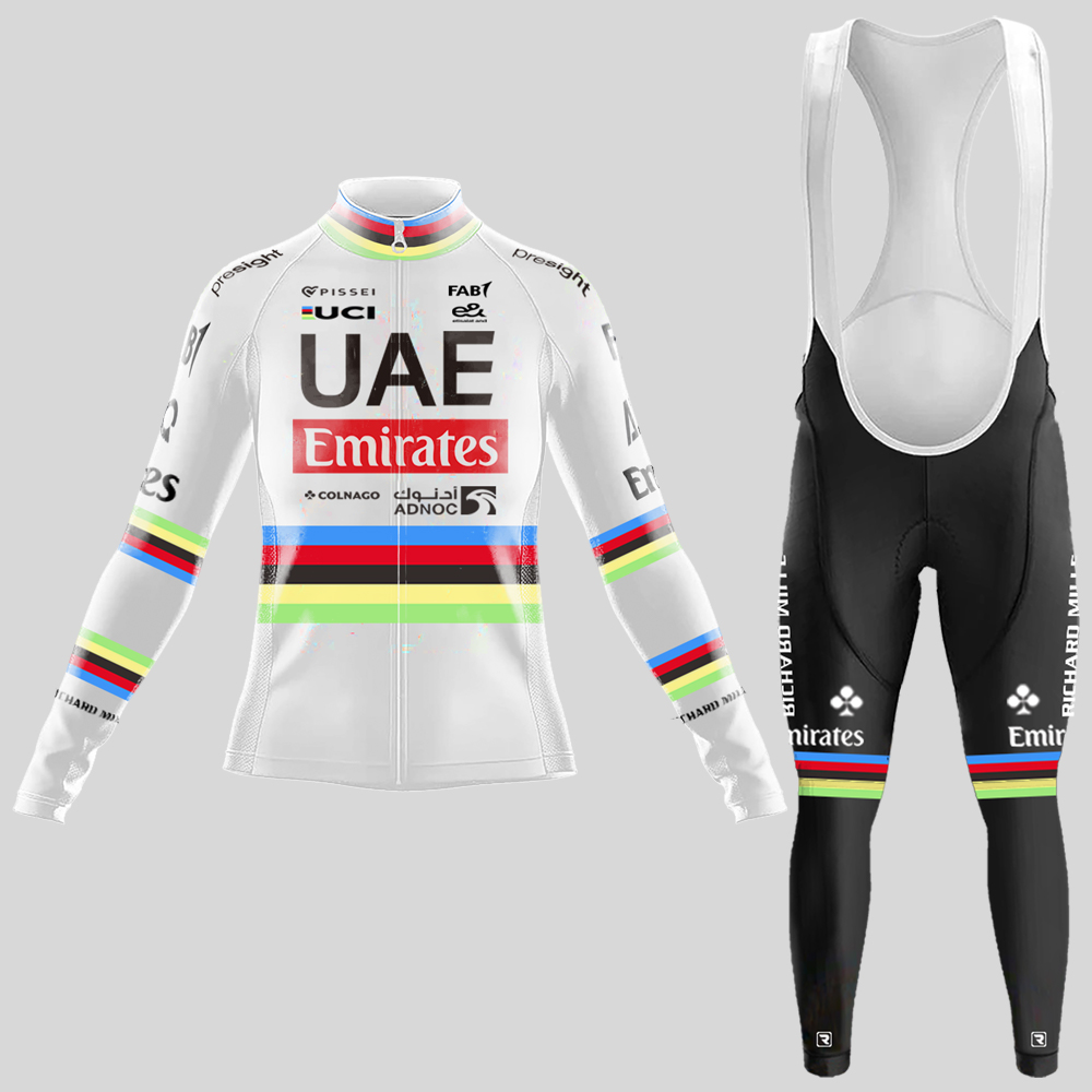 ridescence Emirates Fleet UAE Women's Long Sleeve Cycling Kit