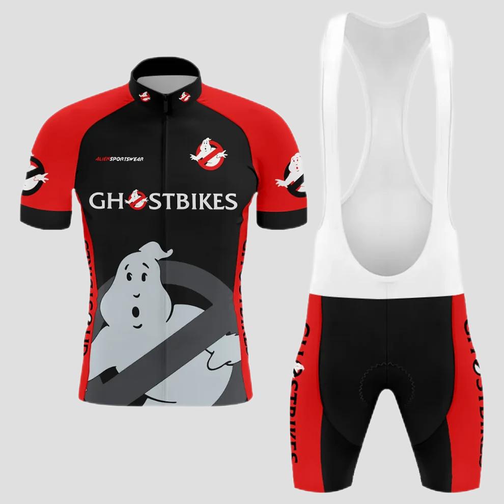 Ghost Busters Retro Men's Short Sleeve Cycling Kit