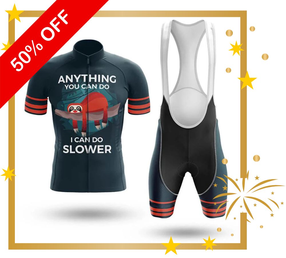 Sloth Can Do Slower Men's Short Sleeve Cycling Kit